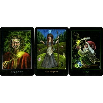 The Twilight Realm: A Tarot Of Faery kortos Schiffer Publishing